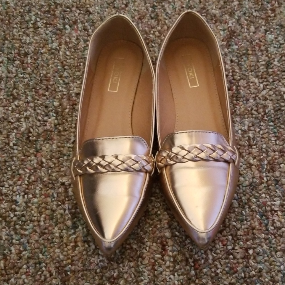 Rose Gold 7.5 Loafer